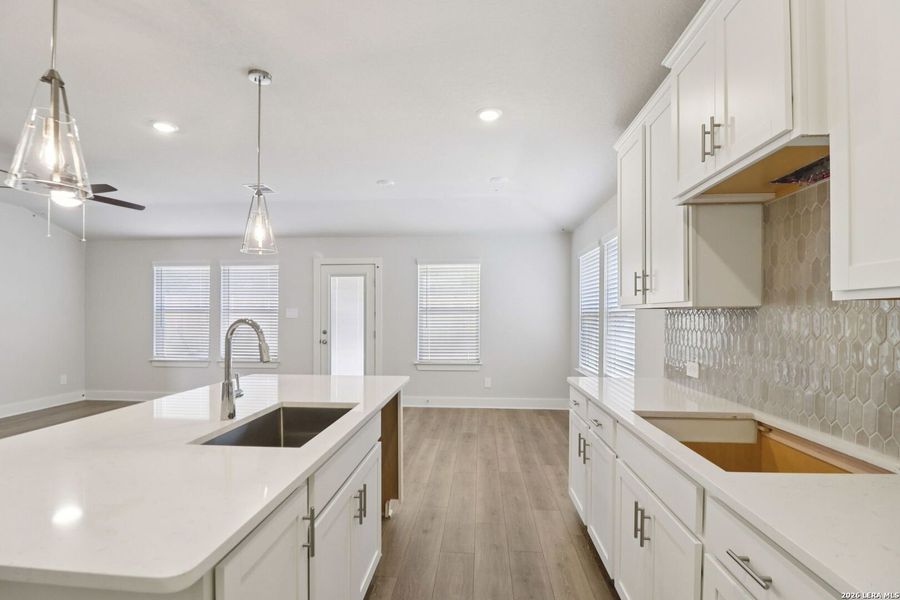 Furnished interior view inside a new home in Sagebrooke - Classic Series, San Antonio (Image 12).