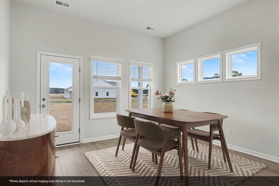 Furnished interior view inside a new home in Garden Grove, Conway (Image 6).