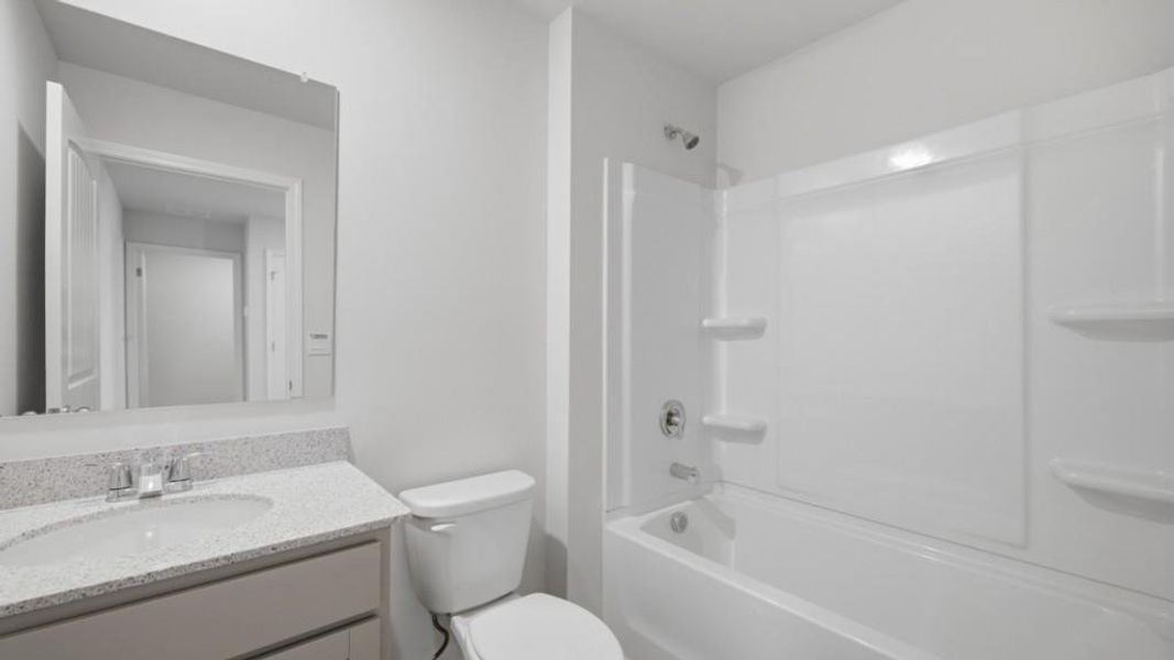 Furnished interior view inside a new home in Hughes Court, Dawsonville (Image 10).
