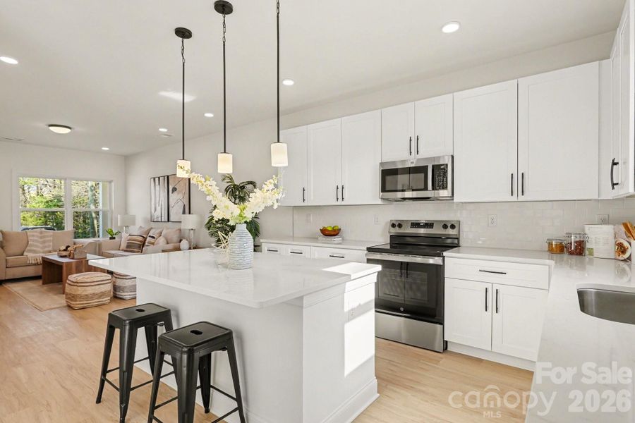 Furnished interior view inside a new home in , Kannapolis (Image 13). Furnished interior view inside a new home in , Kannapolis (Image 13).