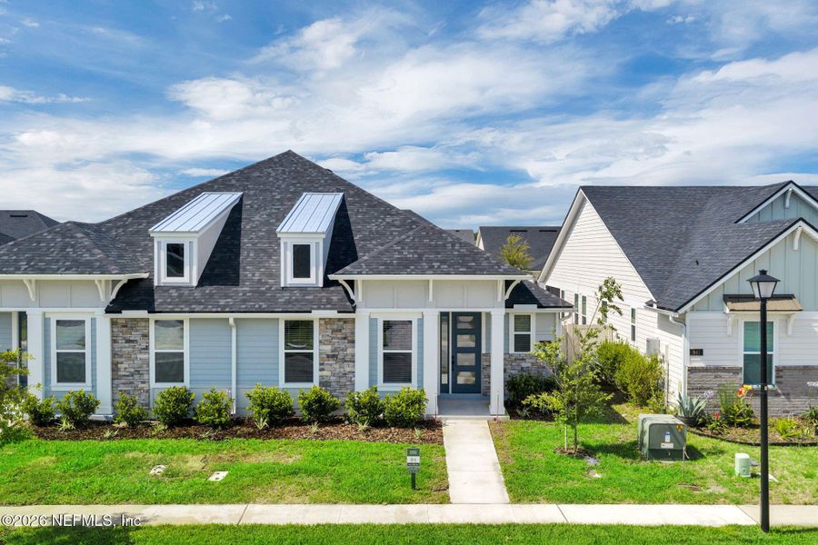 Front exterior of a new home in , Ponte Vedra, FL, highlighting curb appeal (Image 30). Front exterior of a new home in , Ponte Vedra, FL, highlighting curb appeal (Image 30).