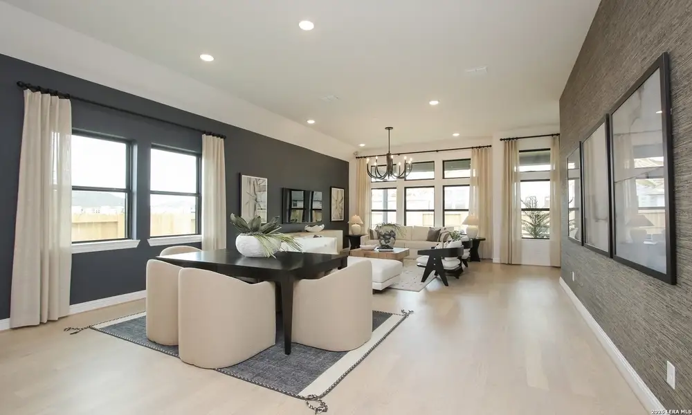 Furnished interior view inside a new home in Veramendi, New Braunfels (Image 8).