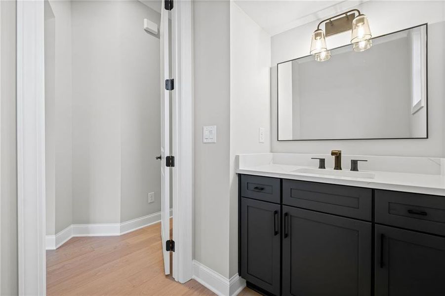 Furnished interior view inside a new home in , Canton (Image 9).
