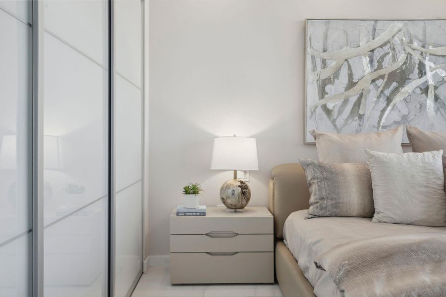 Furnished interior view inside a new home in , Pompano Beach (Image 36). Furnished interior view inside a new home in , Pompano Beach (Image 36).