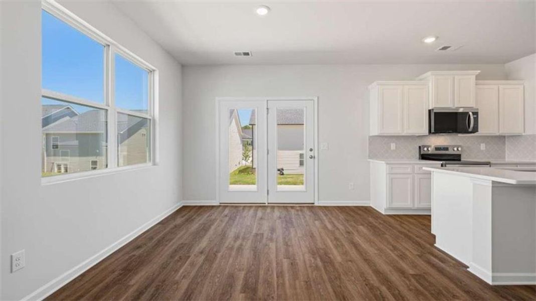 Spacious, unfurnished interior of a new home in Shoal Creek, Hampton (Image 20). Spacious, unfurnished interior of a new home in Shoal Creek, Hampton (Image 20).