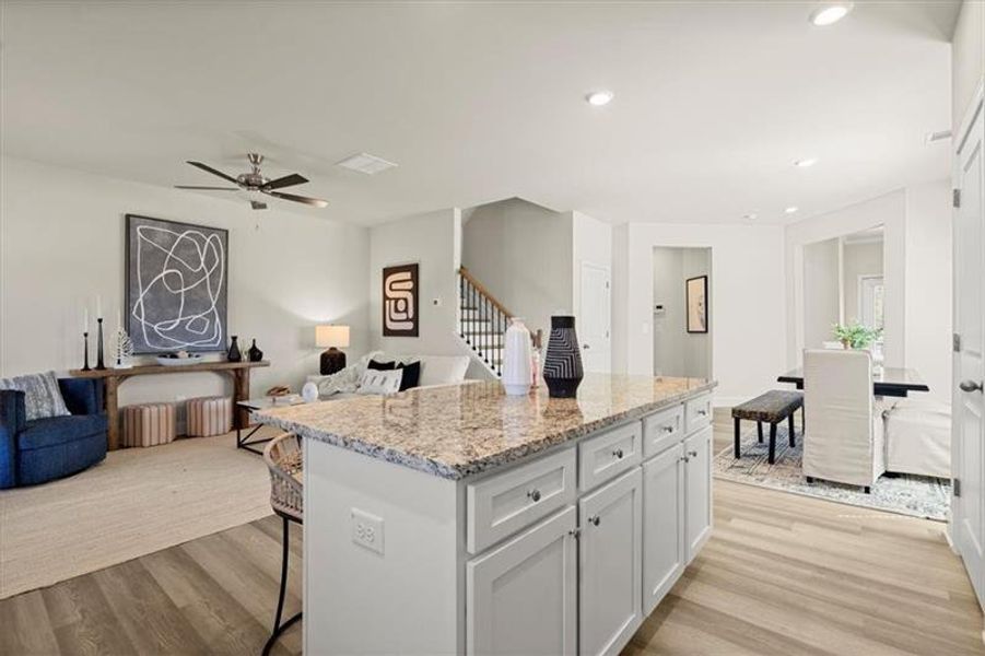 Furnished interior view inside a new home in , Dacula (Image 14). Furnished interior view inside a new home in , Dacula (Image 14).