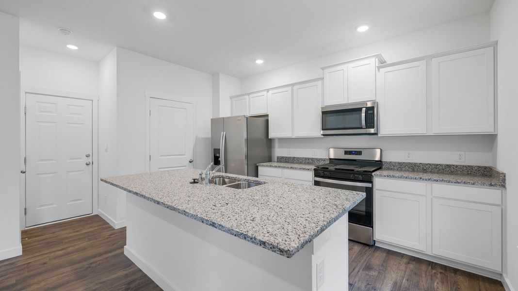 Furnished interior view inside a new home in Hillcrest Landing, Cleveland (Image 8).