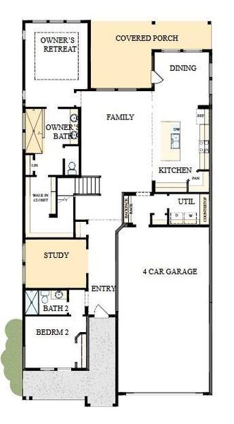 The success of a floor plan is the way you can move through it…You’ll be amazed at how well this home lives…We call it traffic patterns.