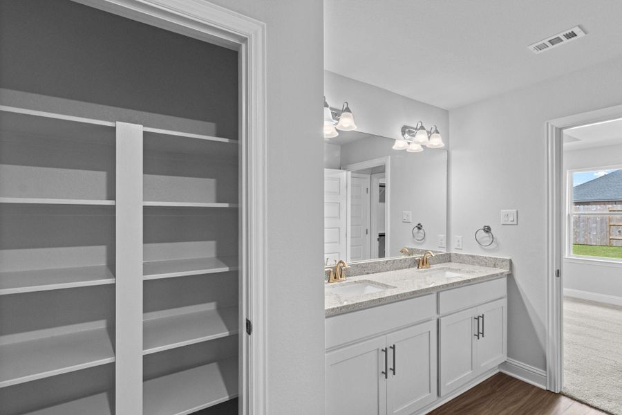 primary bathroom