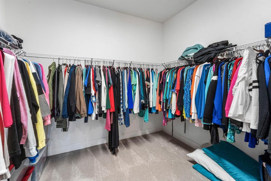 walk-in closet walk-in closet