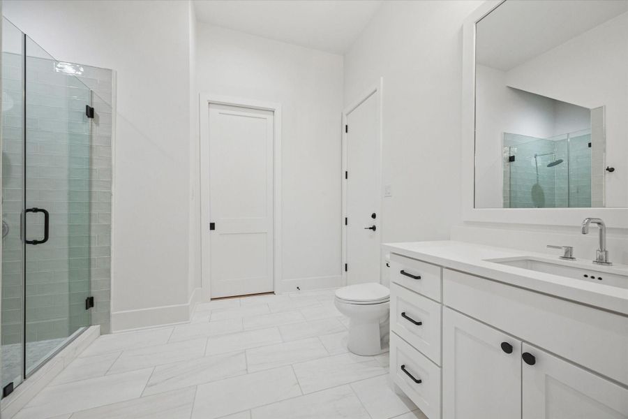 Furnished interior view inside a new home in , Houston (Image 19).