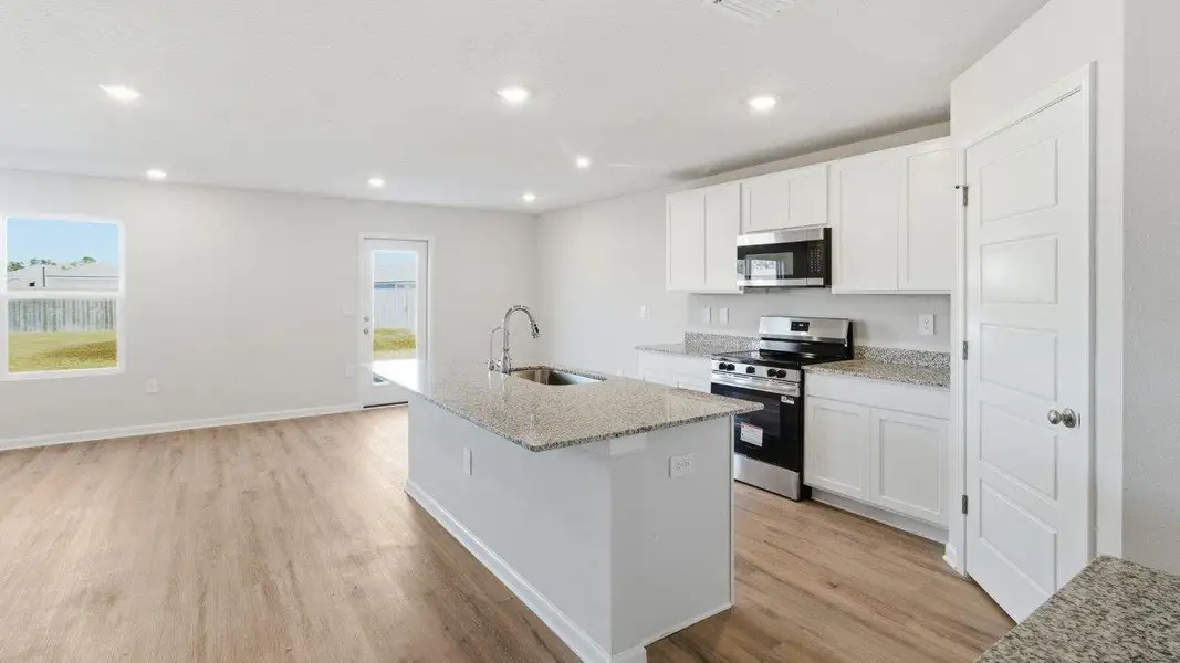 Furnished interior view inside a new home in Wesley Park, Crawfordville (Image 3).