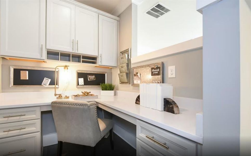 Furnished interior view inside a new home in Silverwood, Cumming (Image 10).