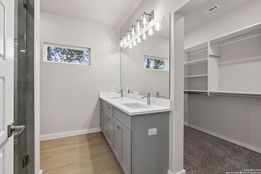 Furnished interior view inside a new home in , San Antonio (Image 9). Furnished interior view inside a new home in , San Antonio (Image 9).