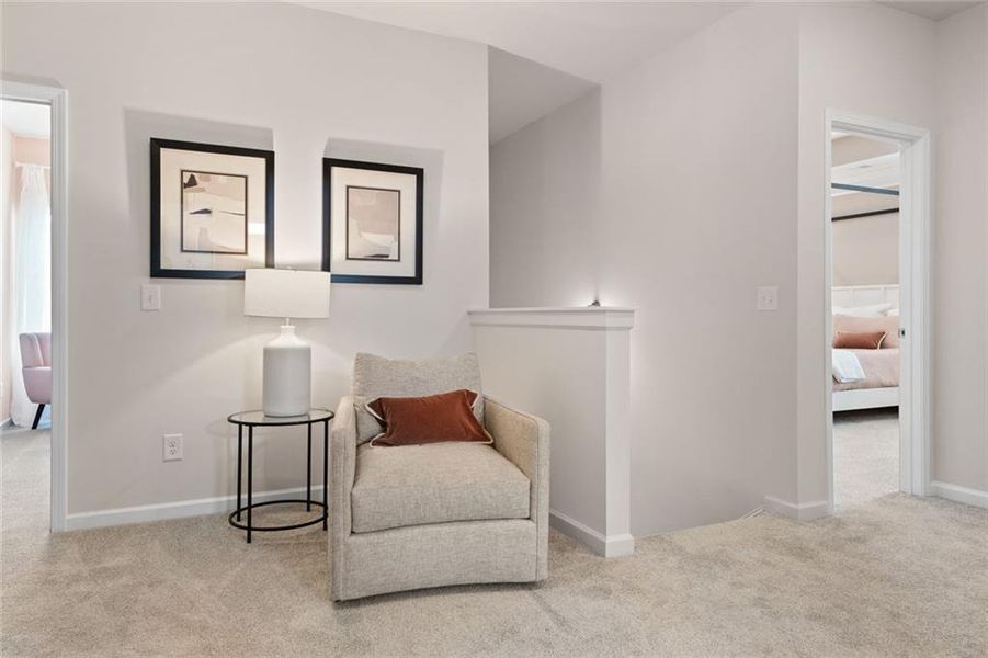 Furnished interior view inside a new home in Southbend, Rome (Image 38).