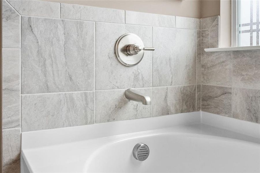 Close-up of interior finishes inside a home in Longbrooke, Rome (Image 19).