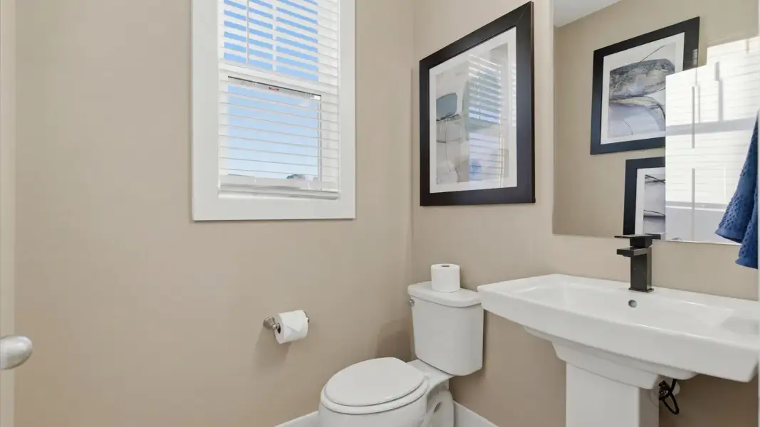 Representative furnished interior of a home built from the Lawson by DRB Homes in Marion Square, Greenville (Image 29).