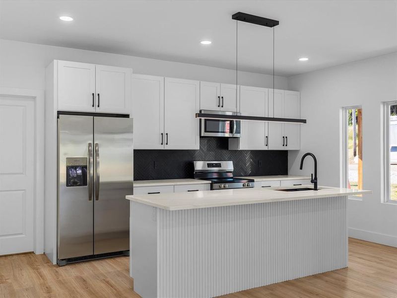 Furnished interior view inside a new home in , Granbury (Image 6).
