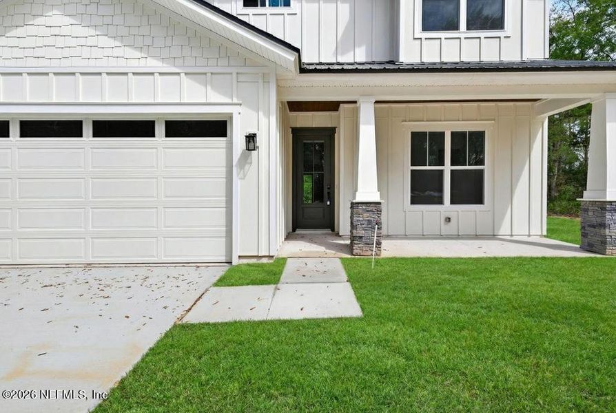 Exterior details and patio area of a home in , Yulee (Image 4). Exterior details and patio area of a home in , Yulee (Image 4).