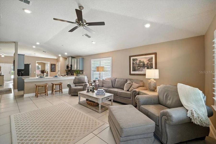 Furnished interior view inside a new home in Sawmill Creek at Palm Coast Park, Palm Coast (Image 26).