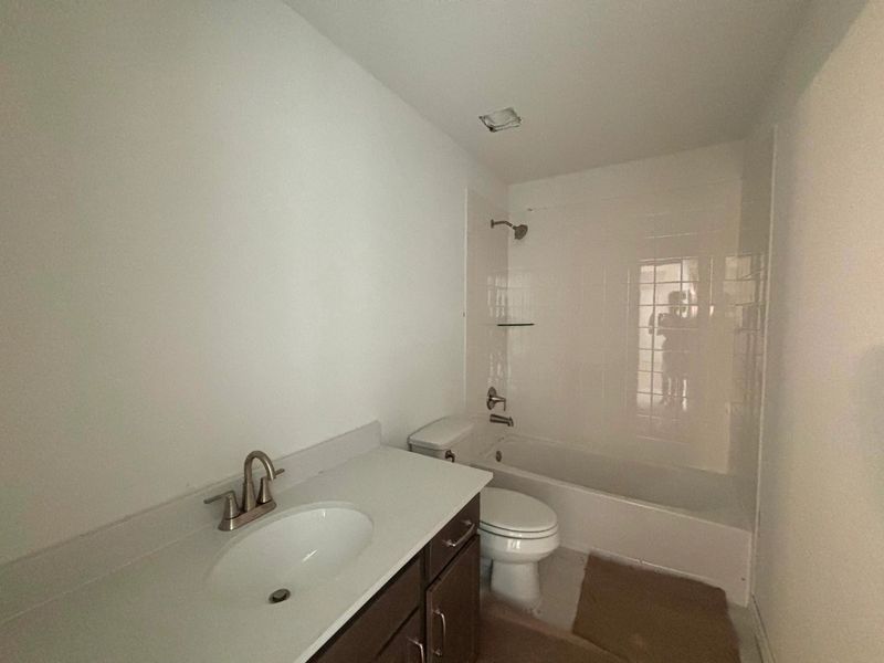 Construction progress - private bath Construction progress - private bath