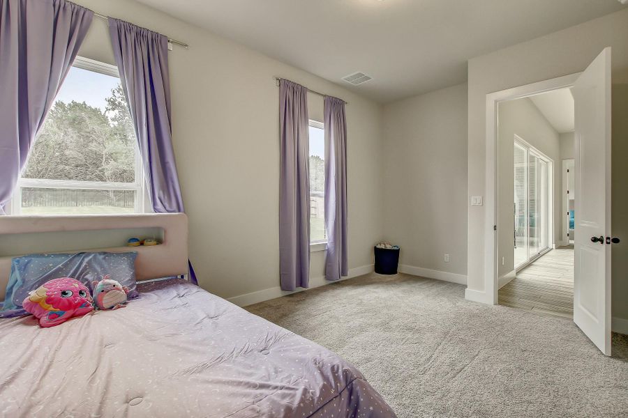Furnished interior view inside a new home in , San Marcos (Image 30).