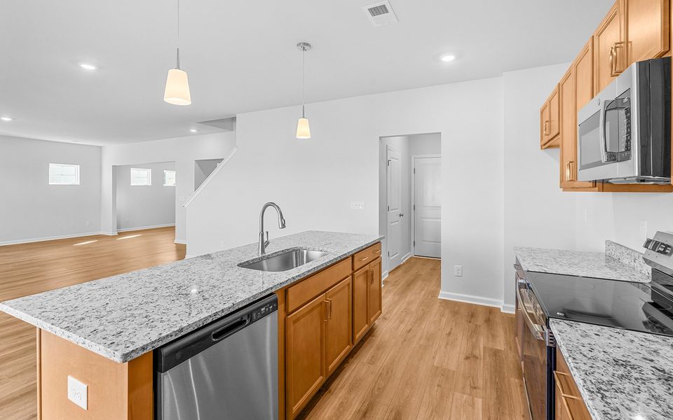Furnished interior view inside a new home in Fieldstone, Lexington (Image 9).