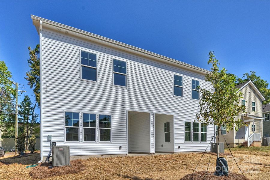 Exterior details and patio area of a home in , Charlotte (Image 2).