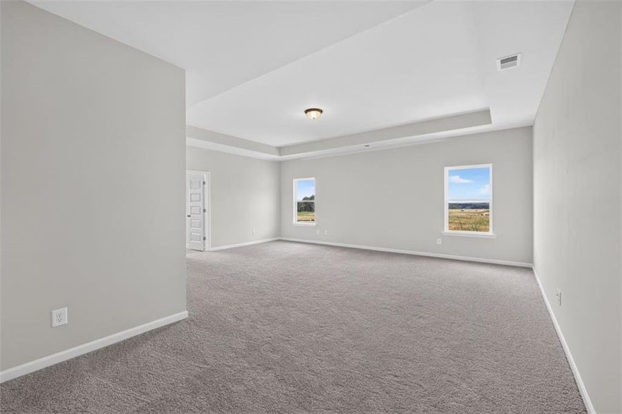 Spacious, unfurnished interior of a new home in The Stiles, Cartersville (Image 23).