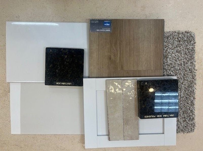 Sample of building materials used in homes in Hickory Ridge, Elmendorf (Image 30).