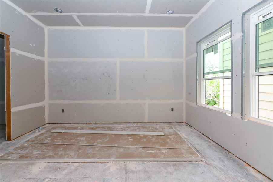 Third floor secondary bedroom