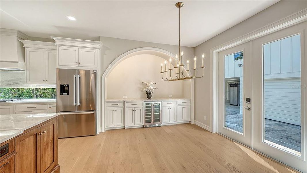 Furnished interior view inside a new home in , Sarasota (Image 35).