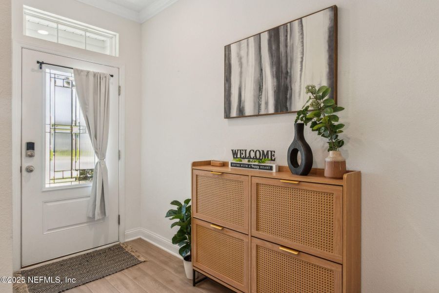 Furnished interior view inside a new home in Dorado at Entrada, St. Augustine (Image 5).