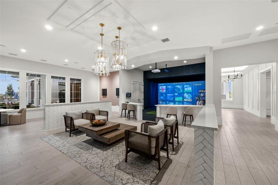 Furnished interior view inside a new home in , Alva (Image 28).