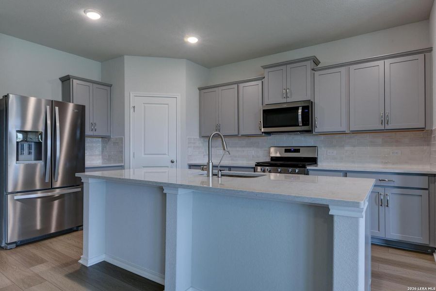 Furnished interior view inside a new home in Cordova Trails, Seguin (Image 5).