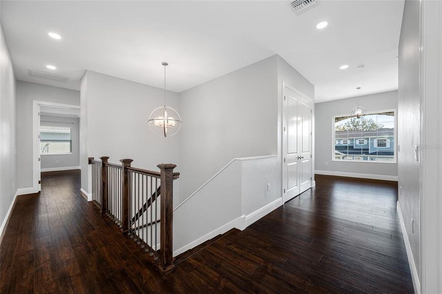 Upstairs loft space