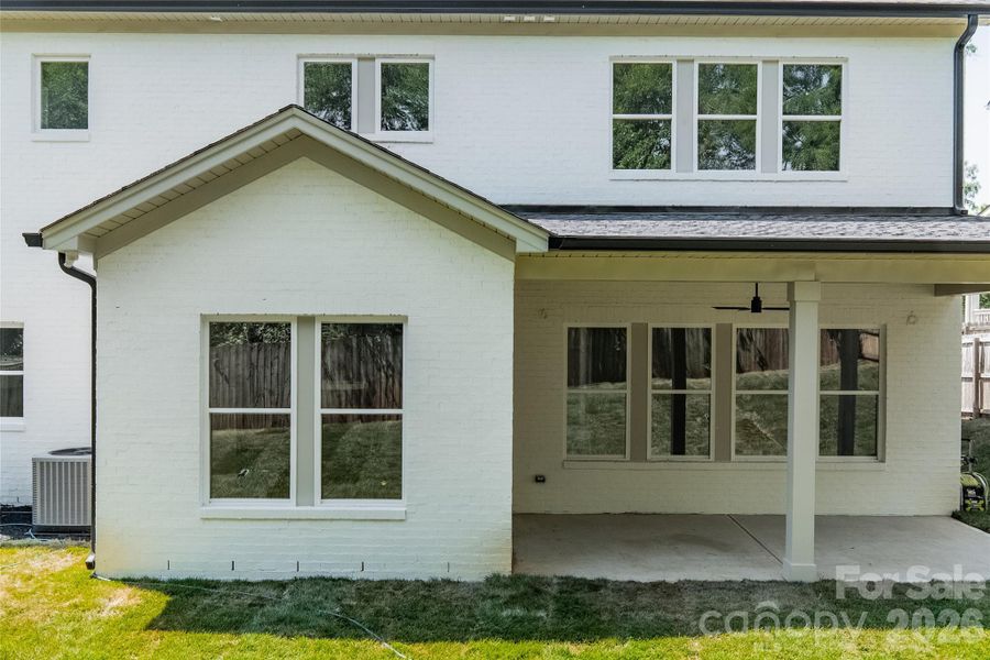 Exterior details and patio area of a home in , Charlotte (Image 25). Exterior details and patio area of a home in , Charlotte (Image 25).