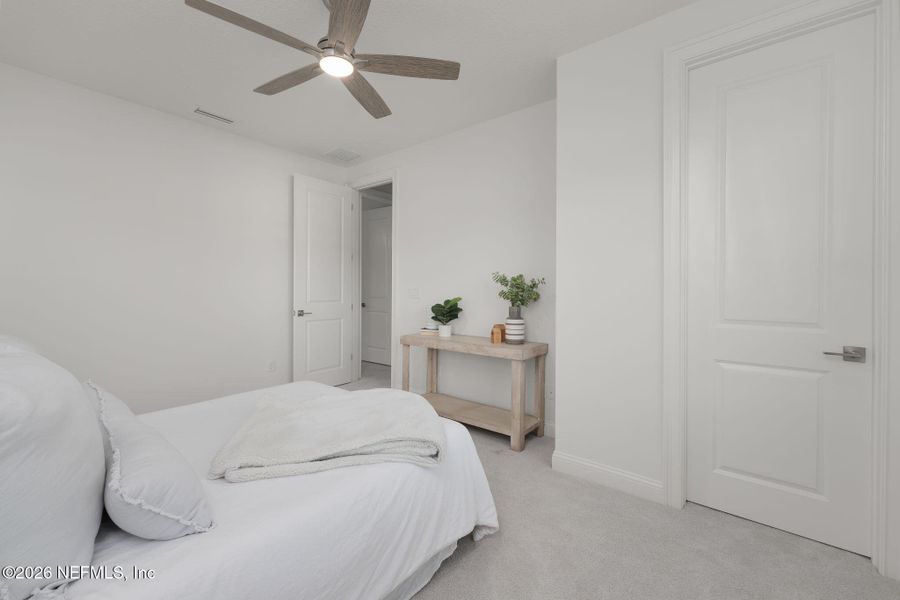 Furnished interior view inside a new home in Nocatee, Ponte Vedra (Image 56). Furnished interior view inside a new home in Nocatee, Ponte Vedra (Image 56).