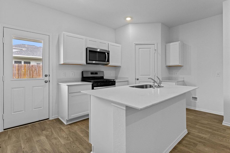 Furnished interior view inside a new home in , Kyle (Image 6).