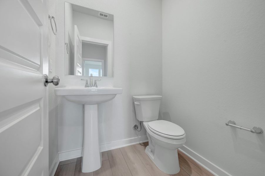 Furnished interior view inside a new home in Mason Woods, Cypress (Image 14).