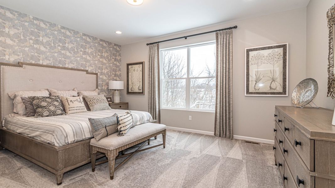 Representative furnished interior of a home built from the The Kensington by Norfolk Homes in Valleys, Jackson (Image 29).