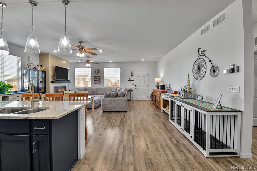 Furnished interior view inside a new home in Wolf Creek Run, Strasburg (Image 9). Furnished interior view inside a new home in Wolf Creek Run, Strasburg (Image 9).