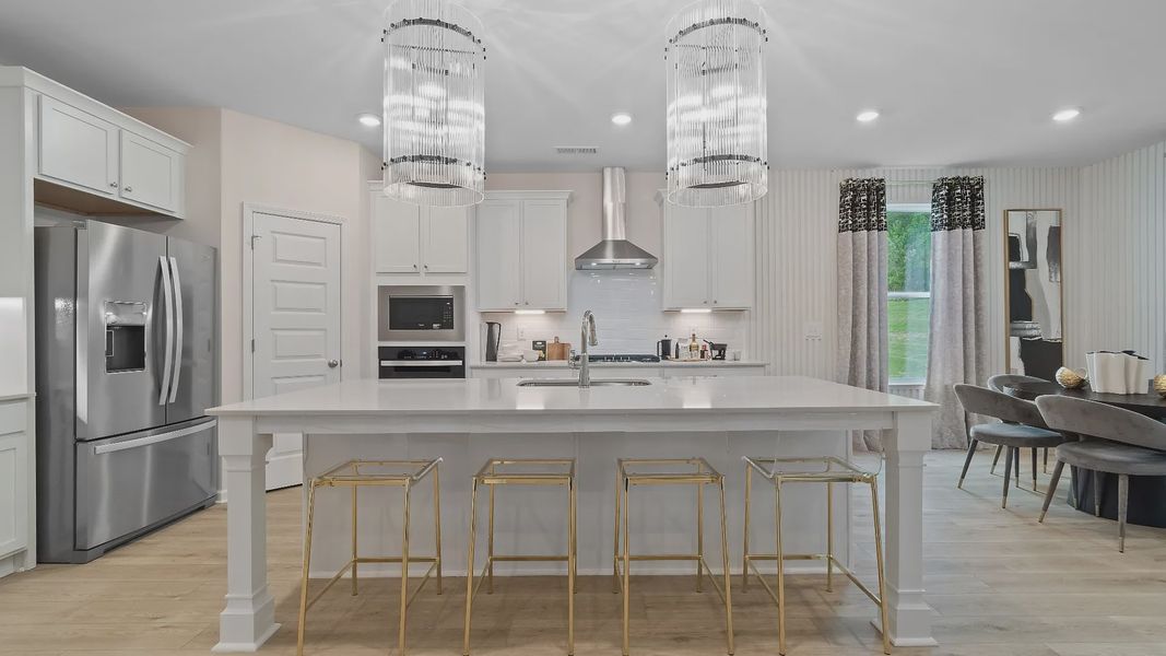 Furnished interior view inside a new home in Copperfield, Locust Grove (Image 16).