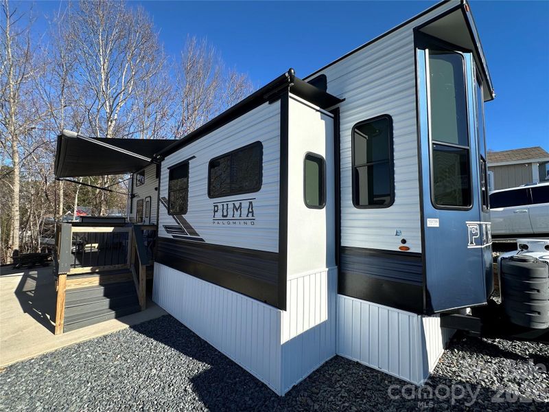 Exterior details and patio area of a home in , New London (Image 25).