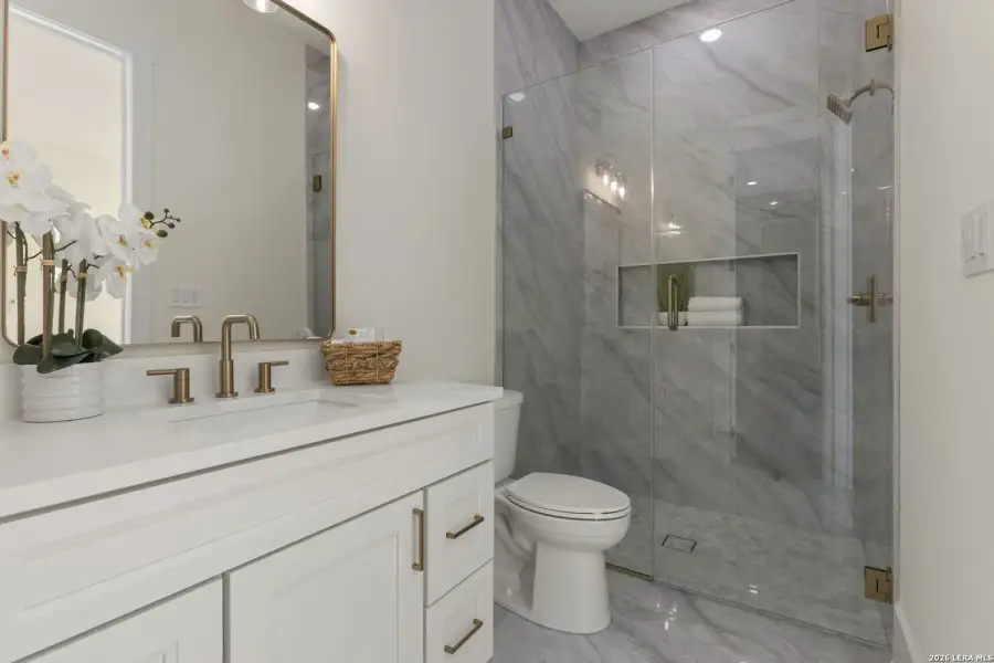 Furnished interior view inside a new home in , San Antonio (Image 7).