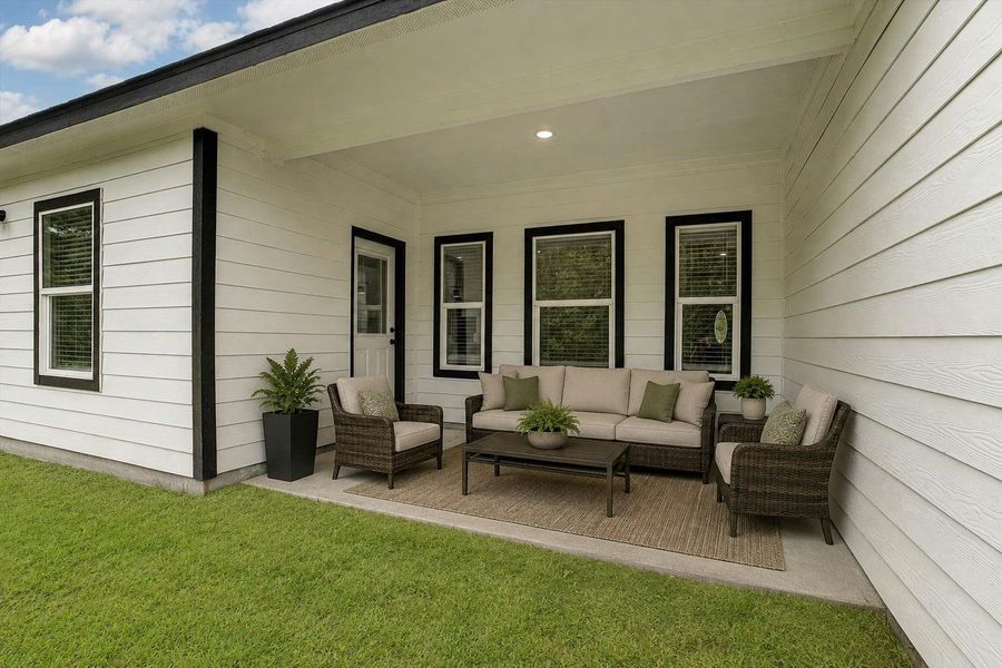 Exterior details and patio area of a home in , Kenefick (Image 2). Exterior details and patio area of a home in , Kenefick (Image 2).