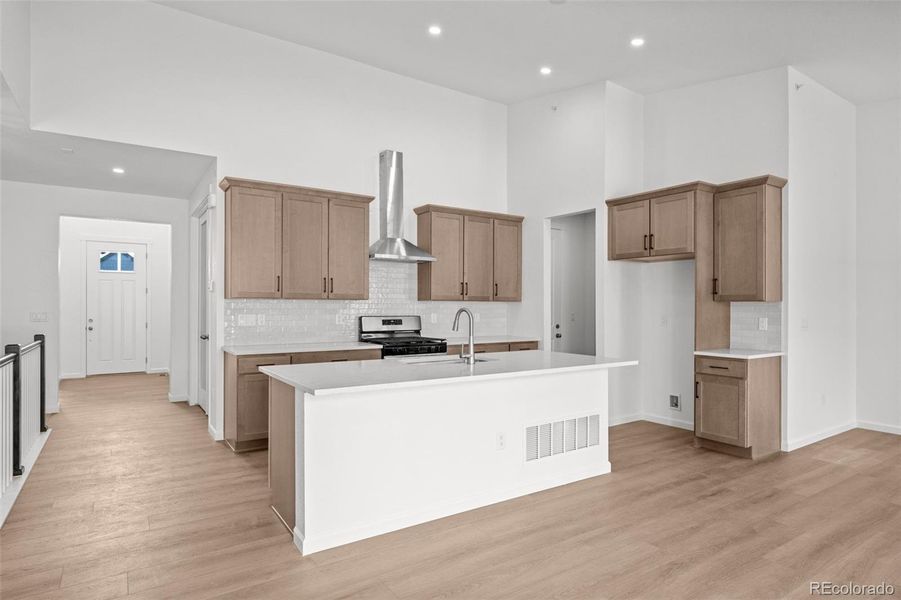 Furnished interior view inside a new home in Deer Creek, Littleton (Image 11).