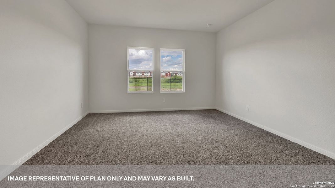 Spacious, unfurnished interior of a new home in Trace, San Marcos (Image 20).