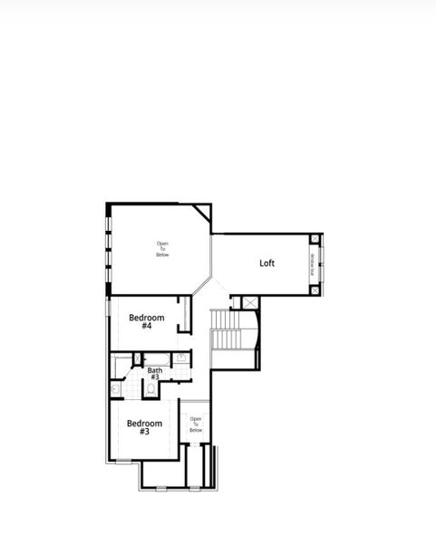 2D floor plan layout for the Middleton Plan by Highland Homes in Wildrye, Waller, TX (Image 28). 2D floor plan layout for the Middleton Plan by Highland Homes in Wildrye, Waller, TX (Image 28).