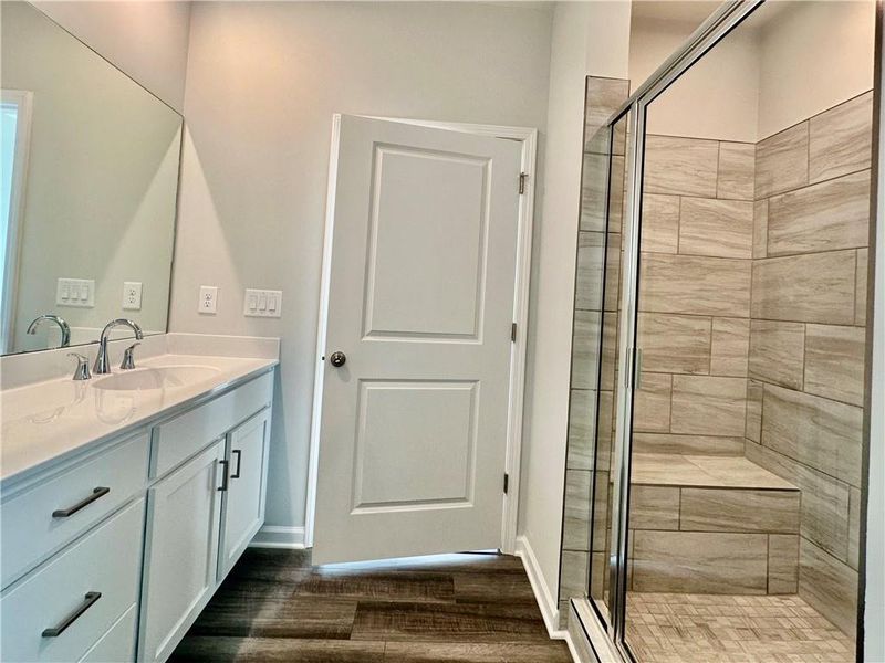 Furnished interior view inside a new home in , Lilburn (Image 12).